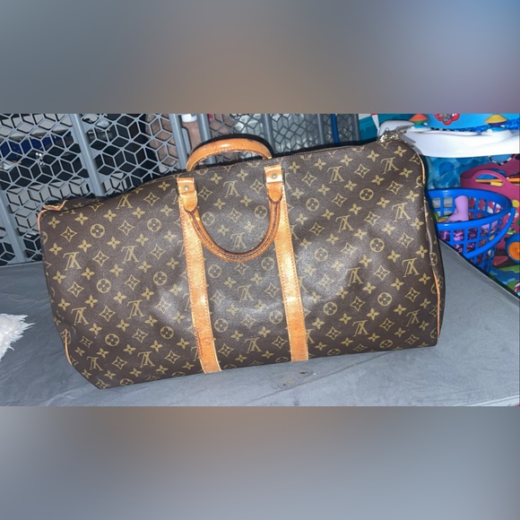 Louis Vuitton Bags Vintage Louis Vuitton Keepall Duffle Bag 55 98s